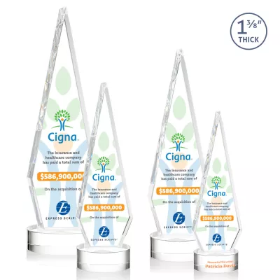 Springfield VividPrint™ Award on Stanrich Base - Clear