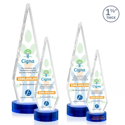 Springfield VividPrint™ Award on Stanrich Base - Blue