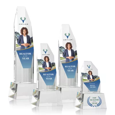 Barrhaven VividPrint™ Award on Base - Clear