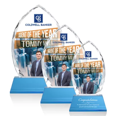 Wilton VividPrint™ Award on Newhaven - Sky Blue