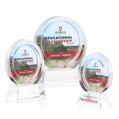 Templeton VividPrint™ Award on Base - Clear
