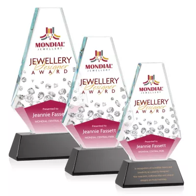 Kingsley VividPrint™ Award on Newhaven Base - Black