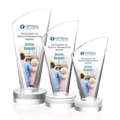 Brampton VividPrint™ Award - Clear