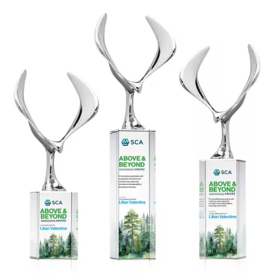 Maverick Eagle VividPrint™ Award on Dakota Base - Clear