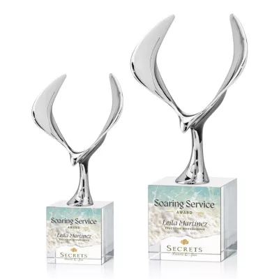 Maverick Eagle VividPrint™ Award on Granby Base - Clear