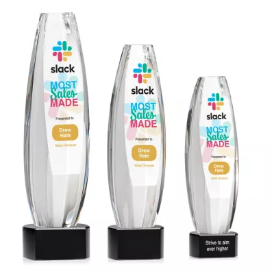 Hoover VividPrint™ Award on Paragon Base - Black