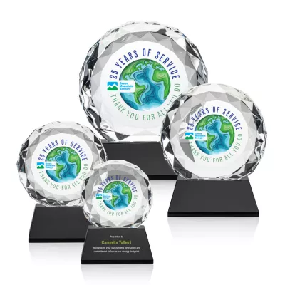 Seville VividPrint™ Award on Entwhistle Base - Black
