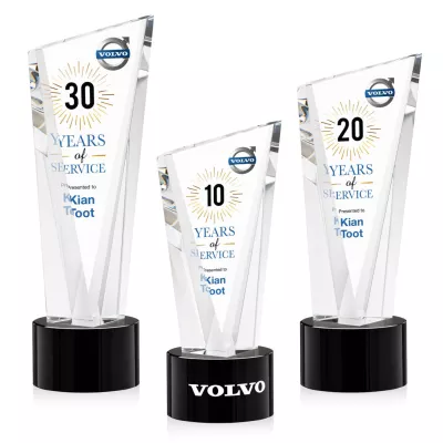Plymouth VividPrint™ Award on Marvel Base - Black