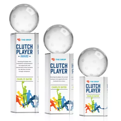 Pickleball VividPrint™ Award on Dakota Base