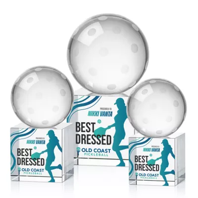 Pickleball VividPrint™ Award on Granby Base