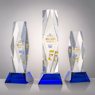 President VividPrint™ Award on Base - Blue