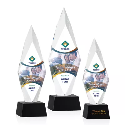 Manilow VividPrint™ Award on Robson Base - Black