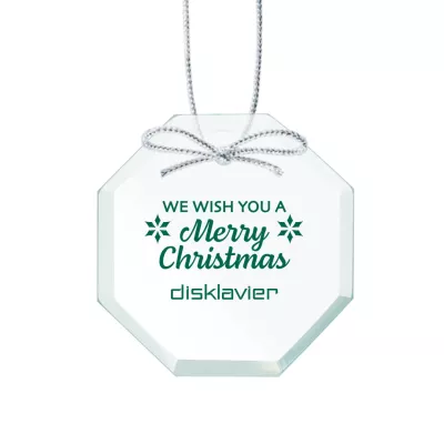 Jade Ornament - Octagon Imprinted