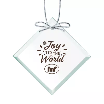 Jade Ornament - Square Imprinted