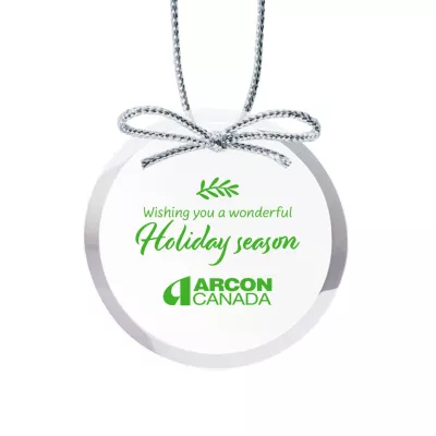 Starfire Ornament - Round Imprinted