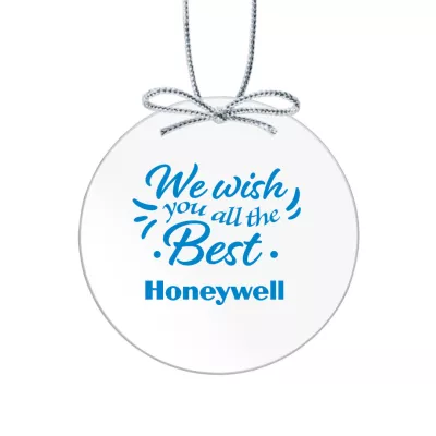 Starfire Ornament - Circle Imprinted