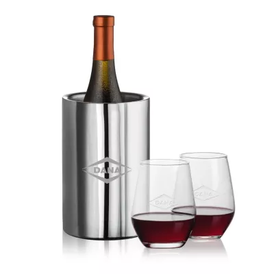 Jacobs Wine Cooler & Mandelay Stemless Wine