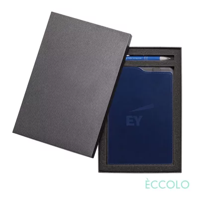 Eccolo® Soca Journal/Clicker Pen Gift Set - (M)