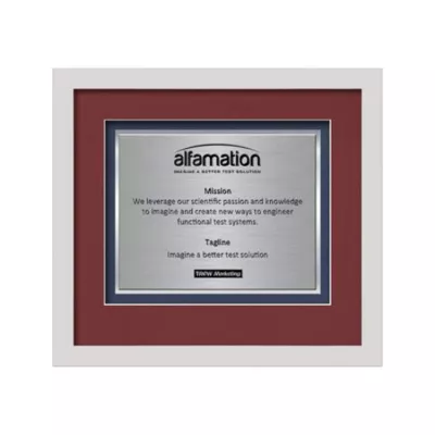 Primrose Certificate TexEtch - White