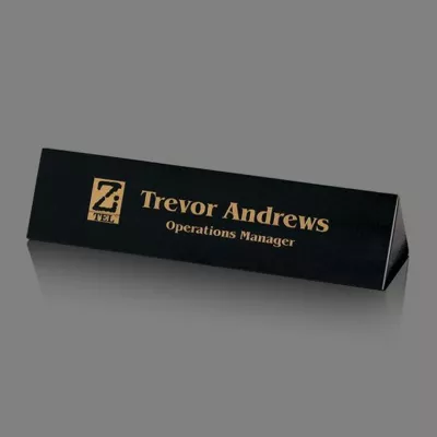 Triangular Nameplate
