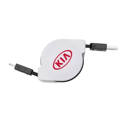 Dual Retractable Charging Cable