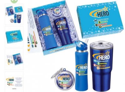 HERO 3-Piece Employee Care Kit with Appreciation Card