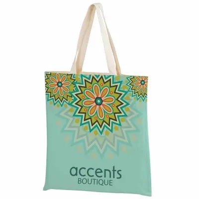 Sublimated Cotton Canvas Tote Bag