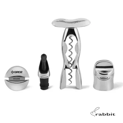 rabbit® Delux 4-PC Wine Tool Kit