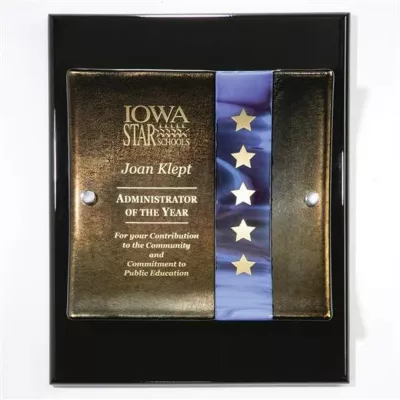 Curved Plaque
