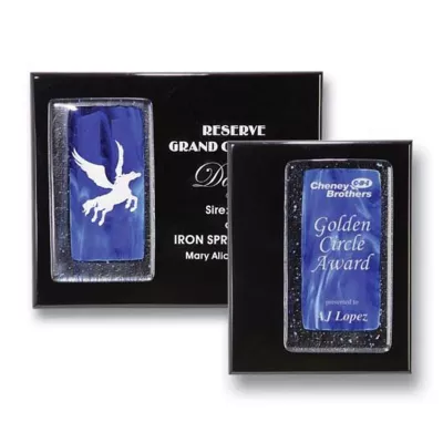 Fusion Plaque - Sapphire