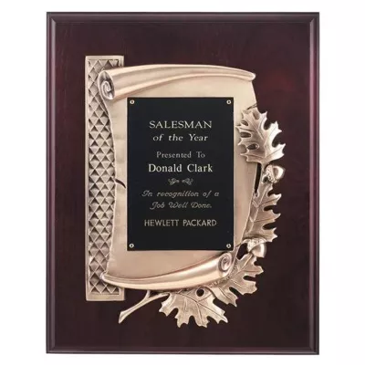 Oak Leaf Plaque