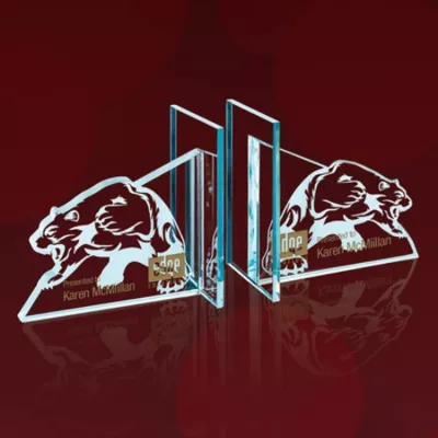 Bear Bookends - Jade