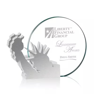 Clement Statue of Liberty Award - Aluminum