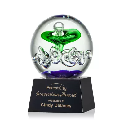 Aquarius Award on Robson Base - Black