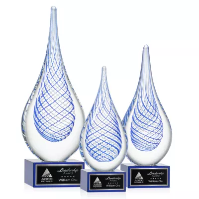 Kentwood Award on Hancock Base - Blue