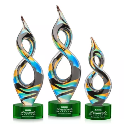 Cosenzo Award on Marvel Base - Green