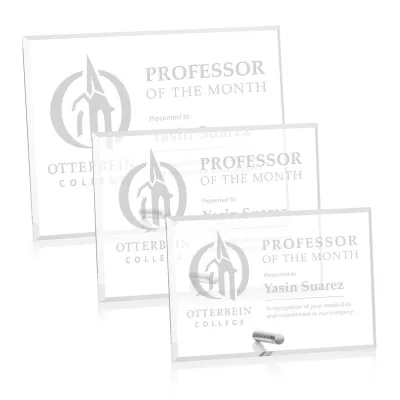 Polaris Rectangle (H) Award - Silver