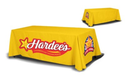 RUSH 8FT Full Color Throw Table Cover