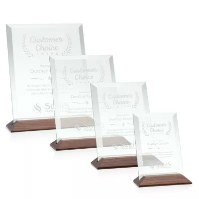 Embassy Award - Jade/Walnut (Vert)