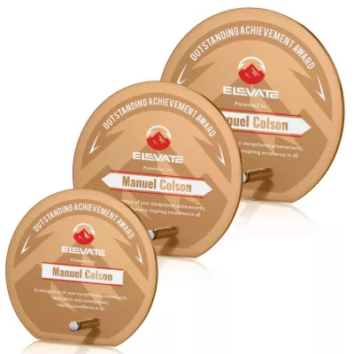Atchison Russet Circle VividPrint™ Award - Silver