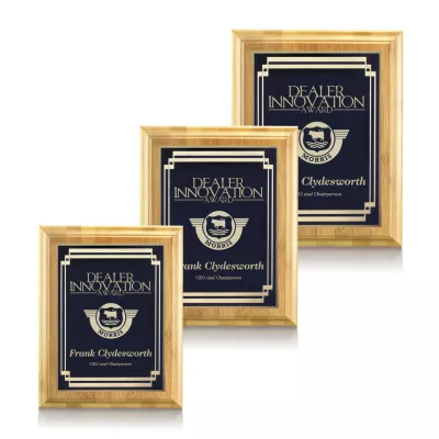 Bamboo/Marquis Plaque