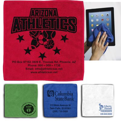 300GSM Heavy Duty Microfiber Electronics, Rally or Sports Towel
