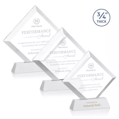 Belaire Award on Newhaven Base - White