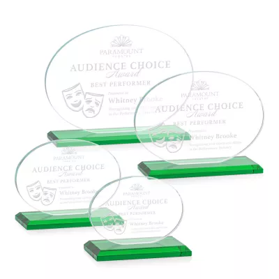 Austin Award (Horiz) - Green