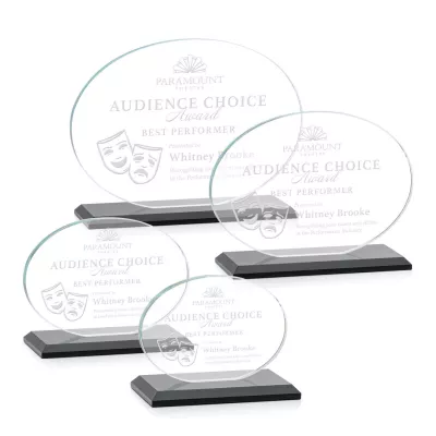 Austin Award (Horiz) - Black