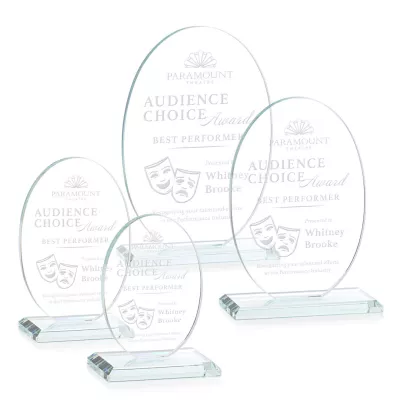 Austin Award (Vert) - Clear