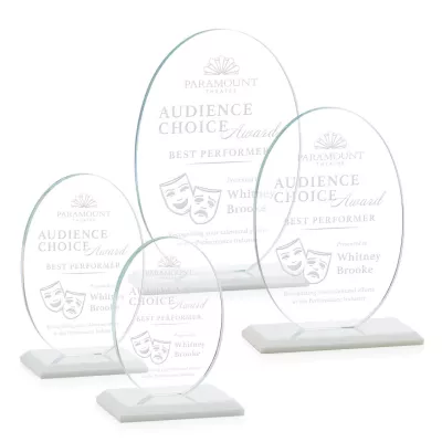 Austin Award (Vert) - White