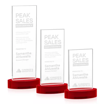 Heathrow Award on Alberton Base - Red