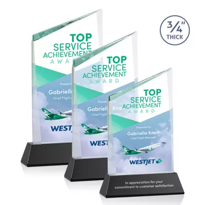 Scarsdale VividPrint™ Award on Newhaven - Black