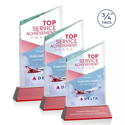 Scarsdale VividPrint™ Award on Newhaven - Red